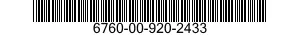 6760-00-920-2433  6760009202433 009202433