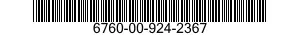 6760-00-924-2367  6760009242367 009242367
