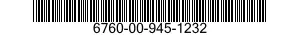 6760-00-945-1232  6760009451232 009451232