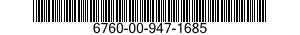 6760-00-947-1685  6760009471685 009471685