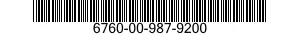 6760-00-987-9200  6760009879200 009879200