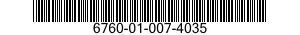 6760-01-007-4035  6760010074035 010074035