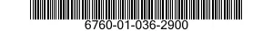 6760-01-036-2900  6760010362900 010362900