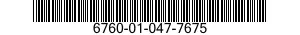 6760-01-047-7675  6760010477675 010477675