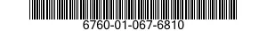 6760-01-067-6810  6760010676810 010676810