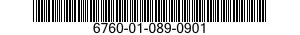 6760-01-089-0901  6760010890901 010890901