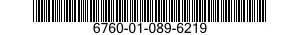 6760-01-089-6219  6760010896219 010896219