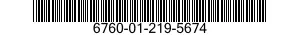 6760-01-219-5674 PLASTIC STRIP SET 6760012195674 012195674