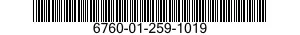 6760-01-259-1019  6760012591019 012591019