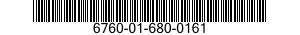 6760-01-680-0161 FOAM INSERT,CASE 6760016800161 016800161