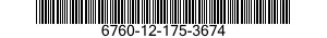 6760-12-175-3674  6760121753674 121753674