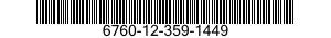 6760-12-359-1449 TRIPOD,PHOTOGRAPHIC 6760123591449 123591449