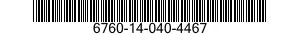 6760-14-040-4467  6760140404467 140404467