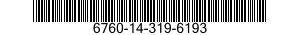 6760-14-319-6193  6760143196193 143196193