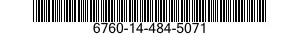 6760-14-484-5071 LENS,PROJECTION 6760144845071 144845071