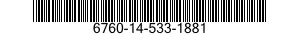 6760-14-533-1881 HEAD,PHOTOGRAPHIC TRIPOD 6760145331881 145331881