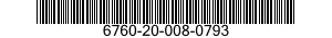 6760-20-008-0793 GEAR,ZOOM 6760200080793 200080793