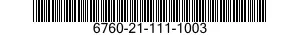 6760-21-111-1003  6760211111003 211111003