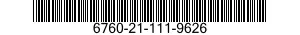 6760-21-111-9626  6760211119626 211119626