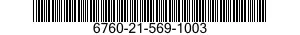 6760-21-569-1003  6760215691003 215691003
