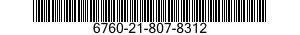 6760-21-807-8312  6760218078312 218078312