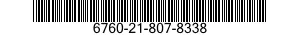 6760-21-807-8338  6760218078338 218078338