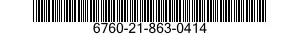 6760-21-863-0414  6760218630414 218630414
