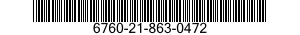 6760-21-863-0472  6760218630472 218630472