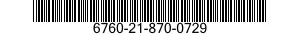 6760-21-870-0729  6760218700729 218700729