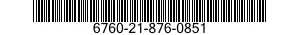 6760-21-876-0851  6760218760851 218760851