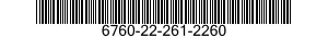6760-22-261-2260  6760222612260 222612260
