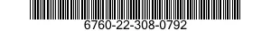 6760-22-308-0792 SCREW,CAP,SOCKET HEAD 6760223080792 223080792