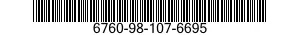 6760-98-107-6695 LENS,CAMERA,GENERAL PHOTOGRAPHIC 6760981076695 981076695