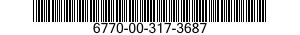 6770-00-317-3687  6770003173687 003173687