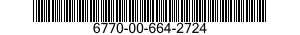 6770-00-664-2724 FILM,PHOTOGRAPHIC,PROCESSED 6770006642724 006642724