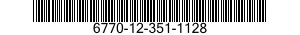 6770-12-351-1128 FILM,PHOTOGRAPHIC,PROCESSED 6770123511128 123511128