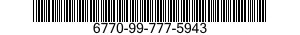 6770-99-777-5943 FILM,PHOTOGRAPHIC,PROCESSED 6770997775943 997775943