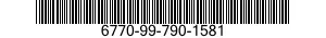 6770-99-790-1581 FILM,PHOTOGRAPHIC,PROCESSED 6770997901581 997901581
