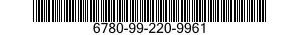 6780-99-220-9961  6780992209961 992209961