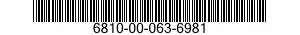 6810-00-063-6981  6810000636981 000636981