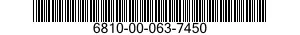 6810-00-063-7450  6810000637450 000637450