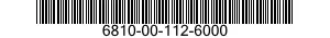 6810-00-112-6000 CARBON DISULFIDE,ACS 6810001126000 001126000