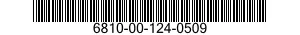 6810-00-124-0509 BUTYL ALCOHOL,ACS 6810001240509 001240509