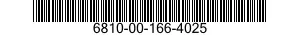 6810-00-166-4025  6810001664025 001664025