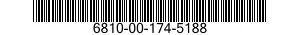 6810-00-174-5188 CALCIUM CHLORIDE,ANHYDROUS,ACS 6810001745188 001745188