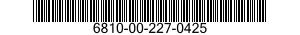 6810-00-227-0425  6810002270425 002270425