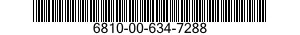 6810-00-634-7288  6810006347288 006347288