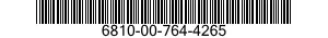 6810-00-764-4265  6810007644265 007644265