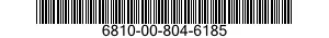 6810-00-804-6185  6810008046185 008046185