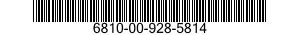 6810-00-928-5814  6810009285814 009285814